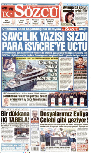 Sözcü
