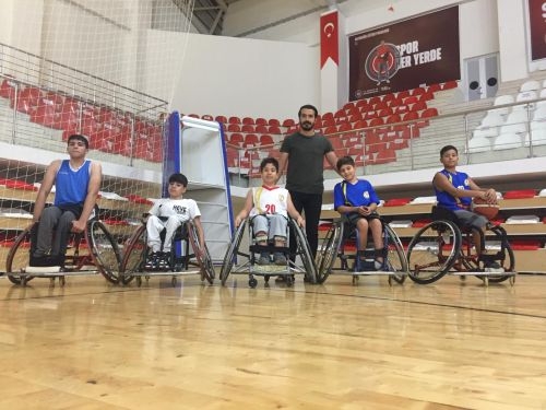 Engelliler spor kulübü altyapı çalışmalarına hız verdi