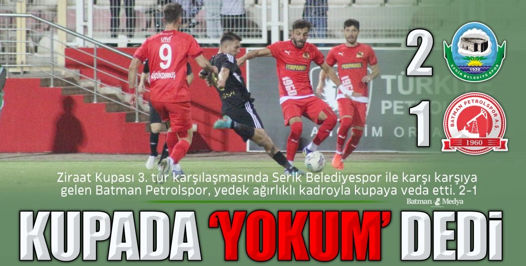 KUPADA ‘YOKUM’ DEDİ
