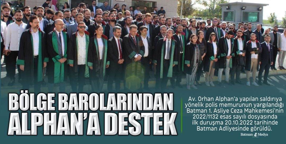 BÖLGE BAROLARINDAN ALPHAN’A DESTEK