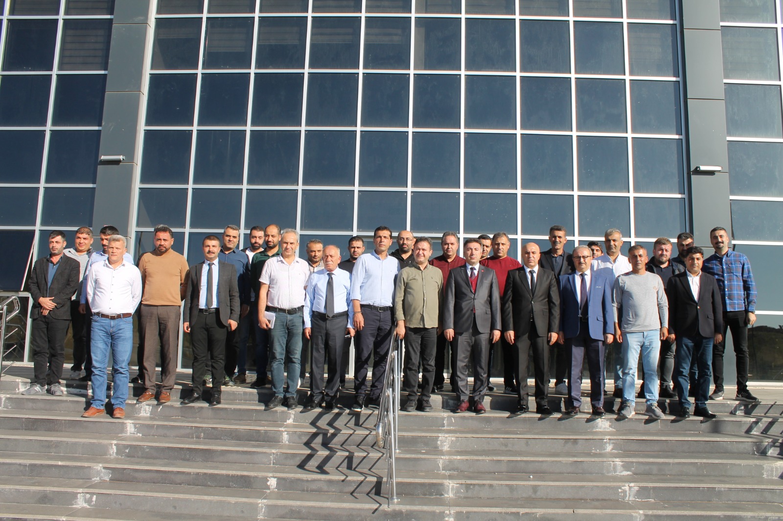 Rektör Demir, çalışmaları yerinde inceledi