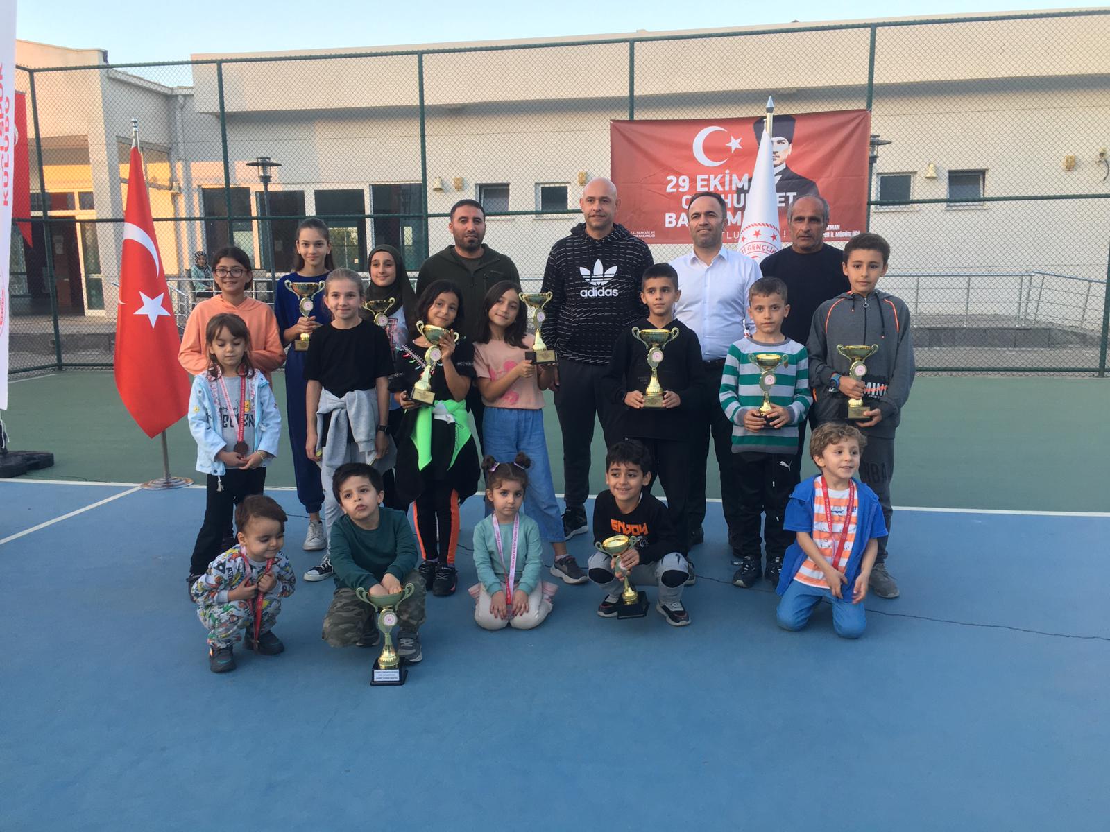 Tenis turnuvası sona erdi