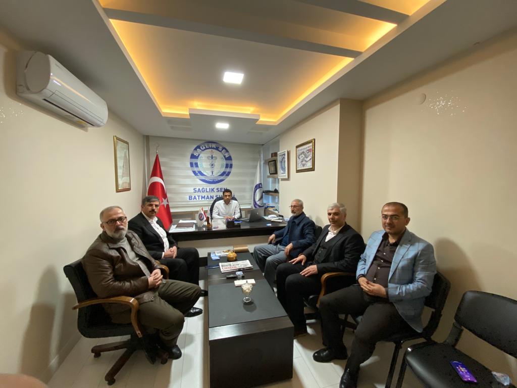 BESO’dan Sağlık-Sen’e ziyaret