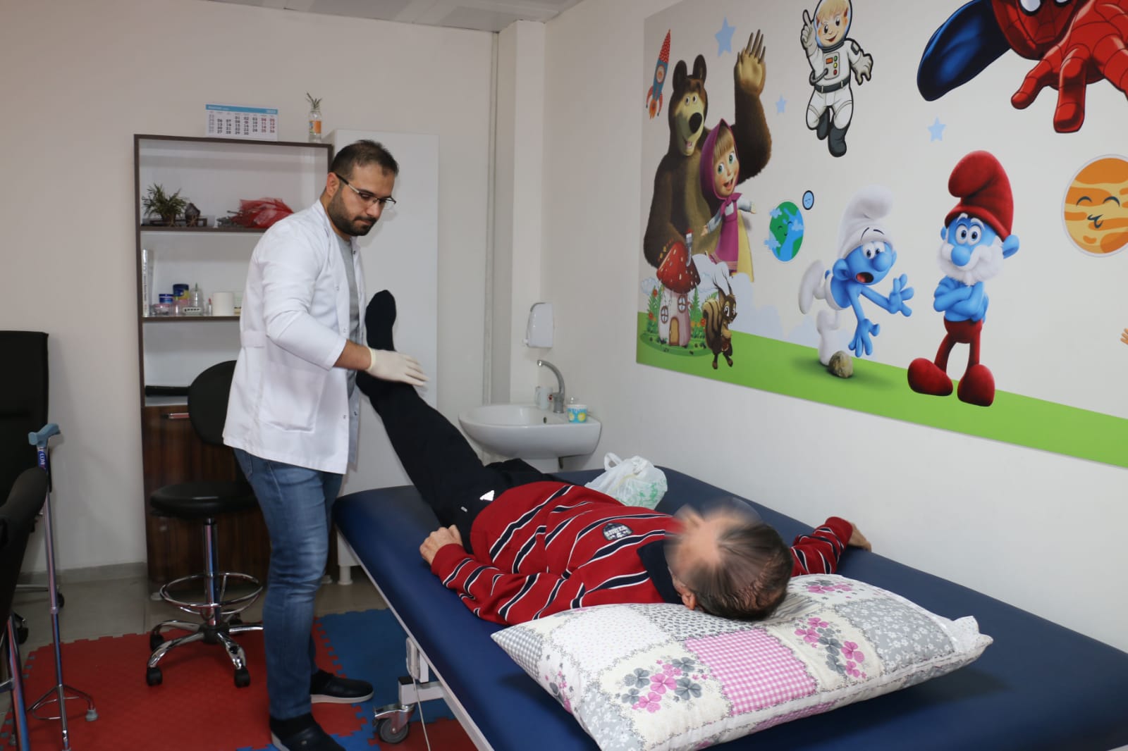 Belediye, hastaların yüzünü güldürüyor
