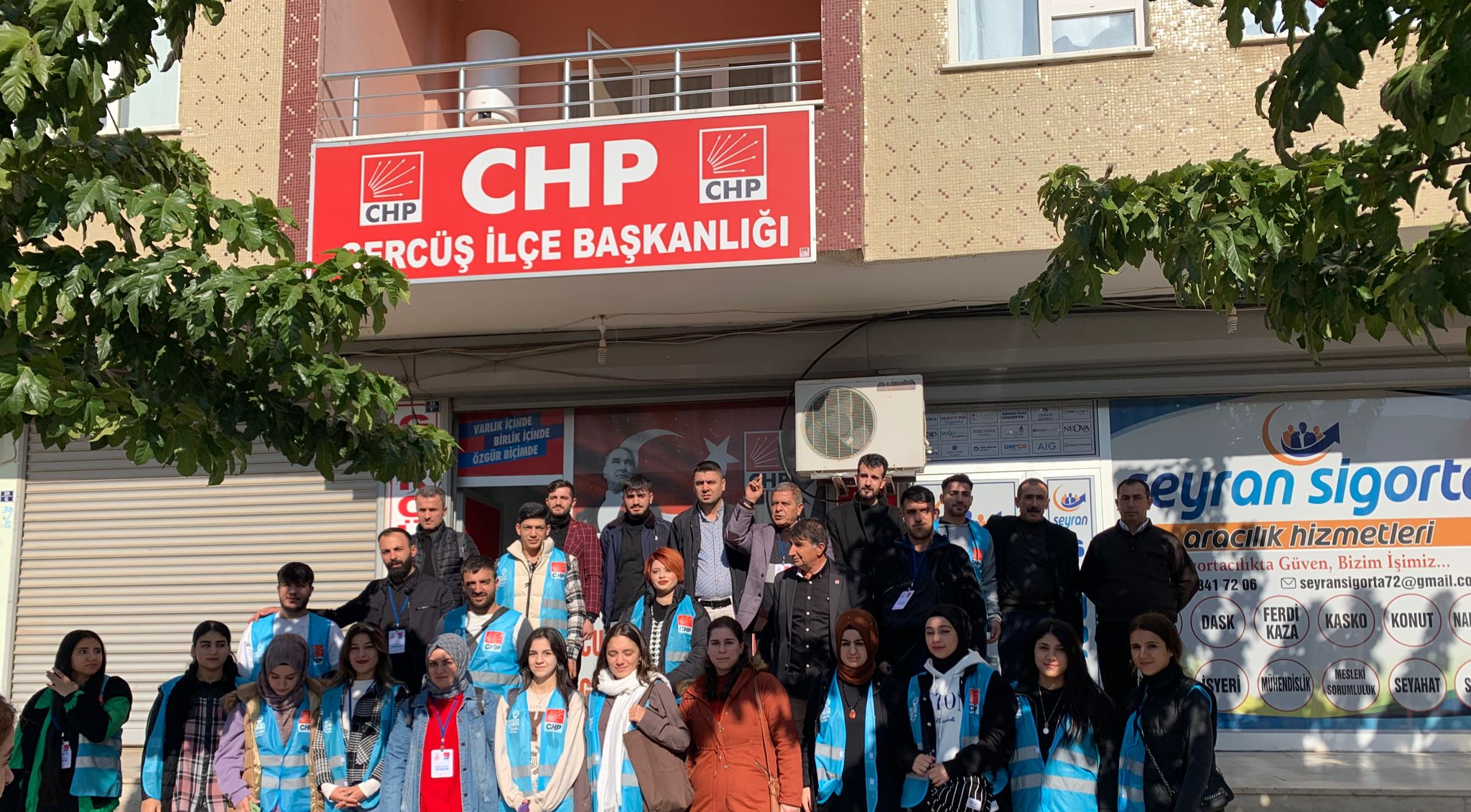 CHP saha ekibi boş durmuyor