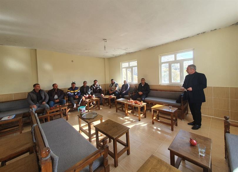 Çiftçilere kırsal kalkınma destekleri anlatıldı