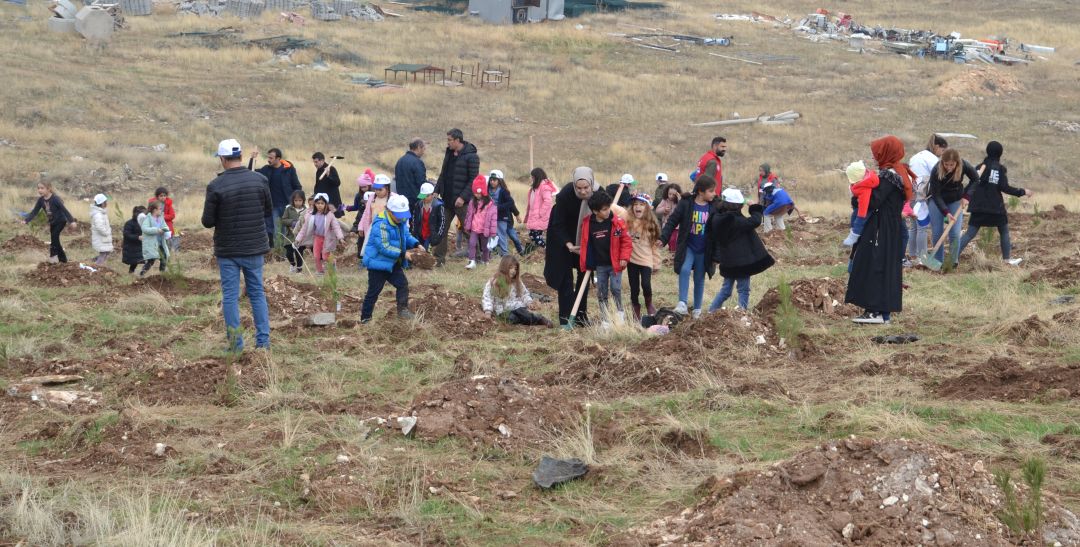 Batman’da 20 bin fidan toprakla buluşturuldu