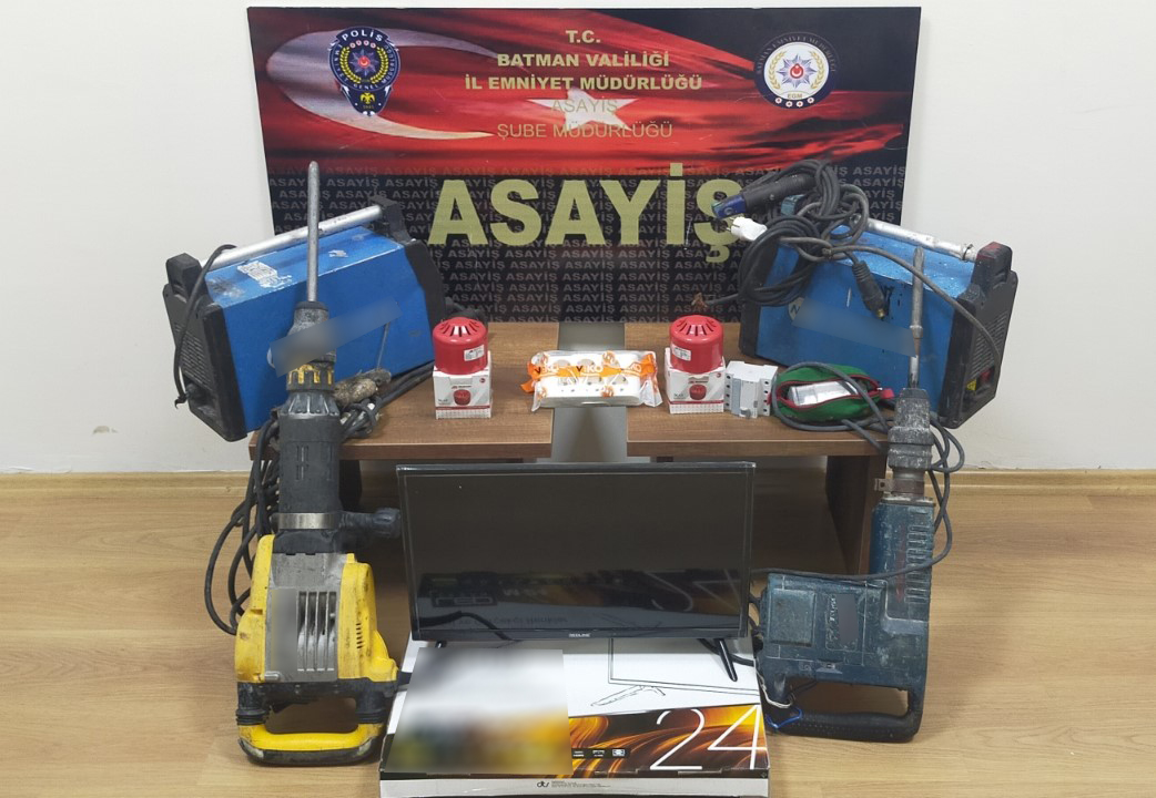 Hırsızlık olayları aydınlatıldı