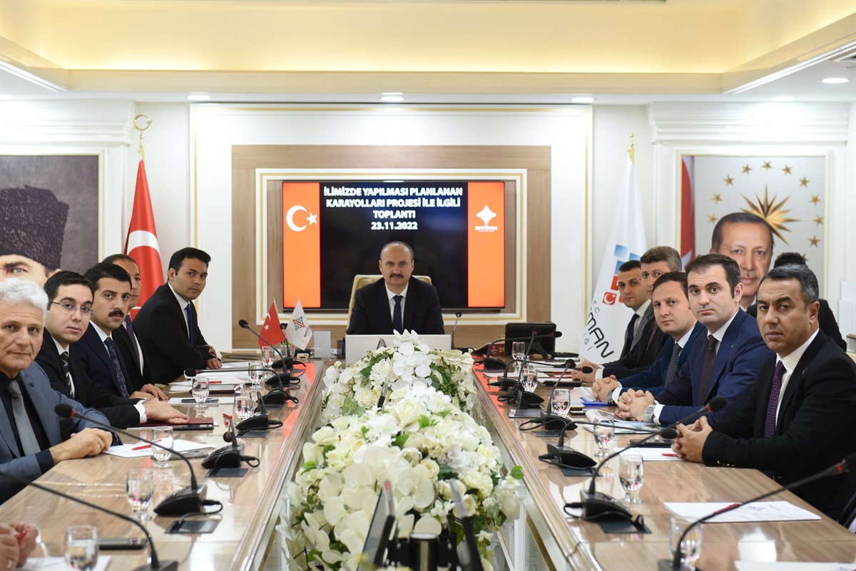 Karayollarının projeleri görüşüldü