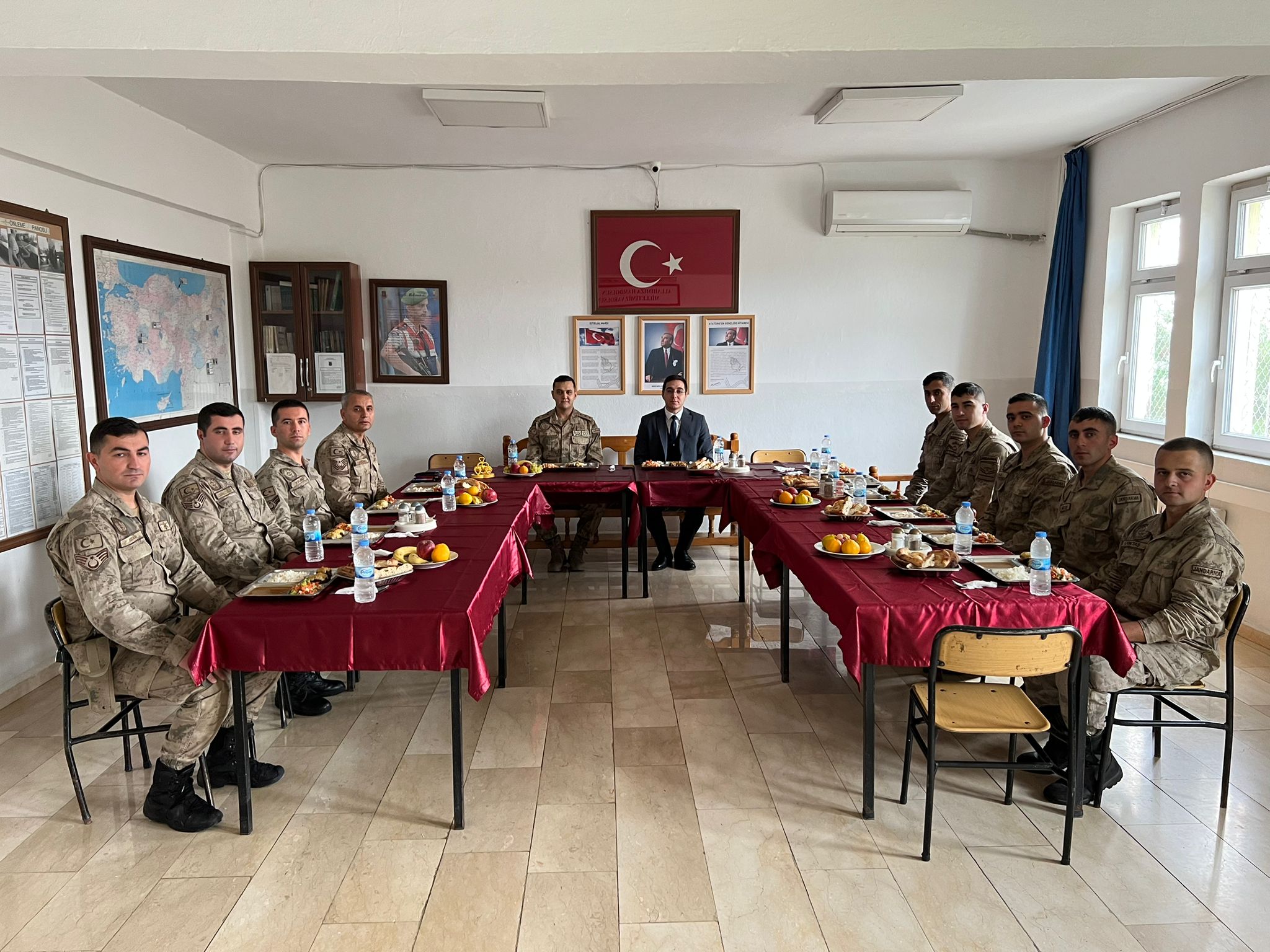 Kaymakam Öztaş’tan karakola ziyaret