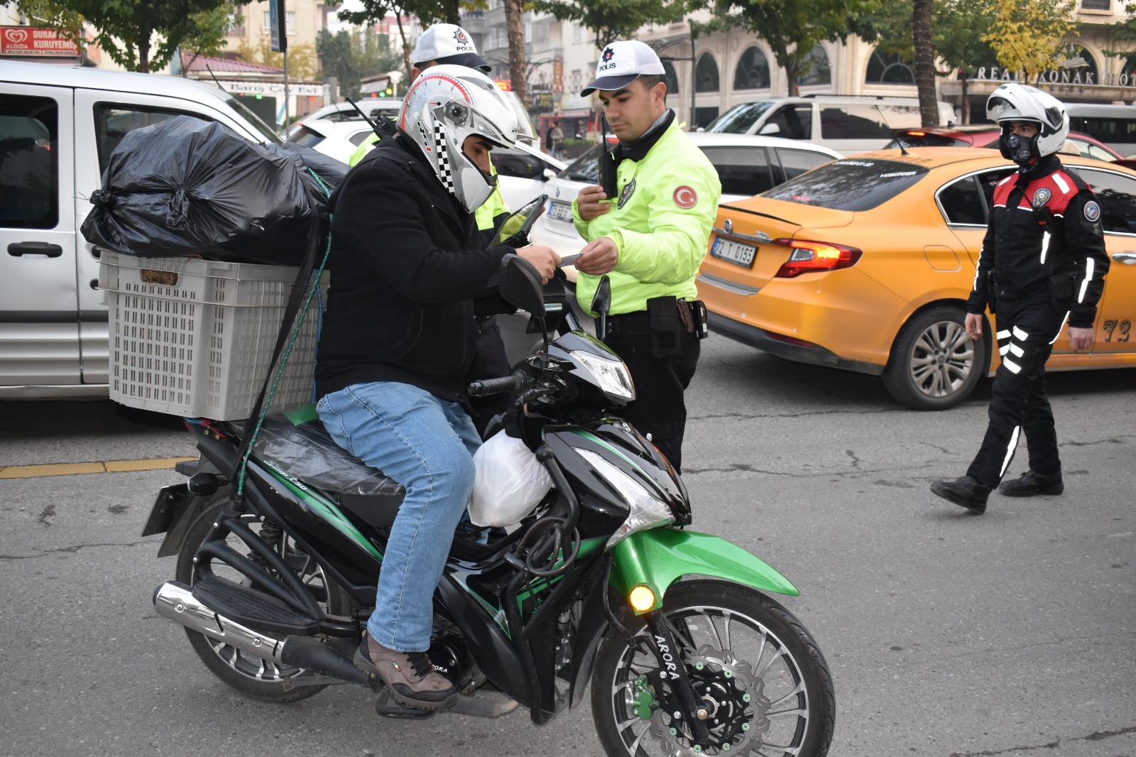 Motosikletler denetlendi