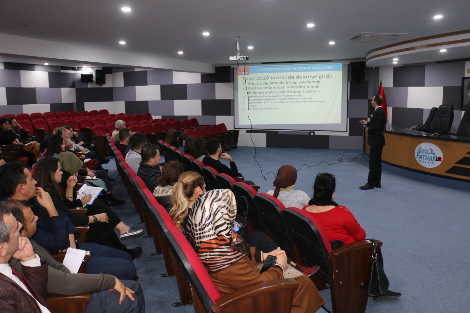 Belediyede personele eğitim