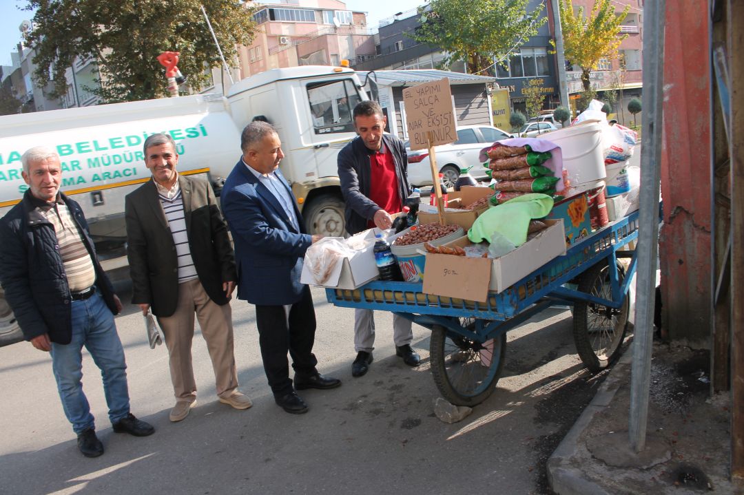 DP’li Güneş, esnafı dinledi