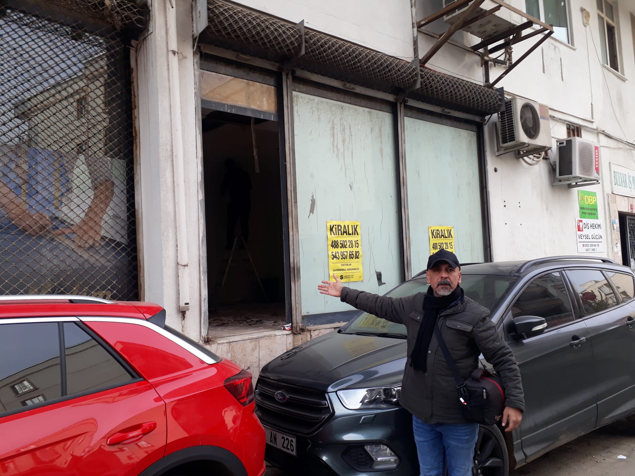 İşyerinin kapısını çaldılar