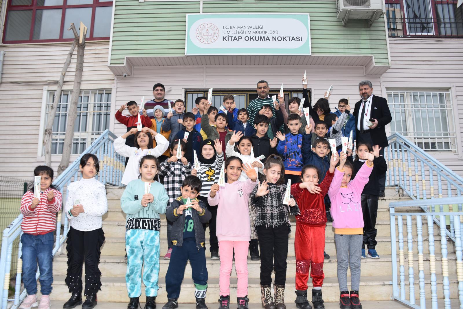 Kitap okuma noktalarına ziyaret