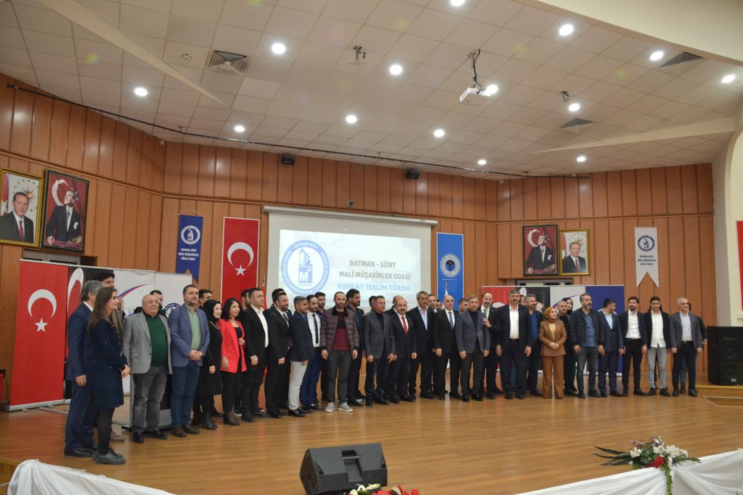 Mali müşavirler ruhsatlarını aldılar