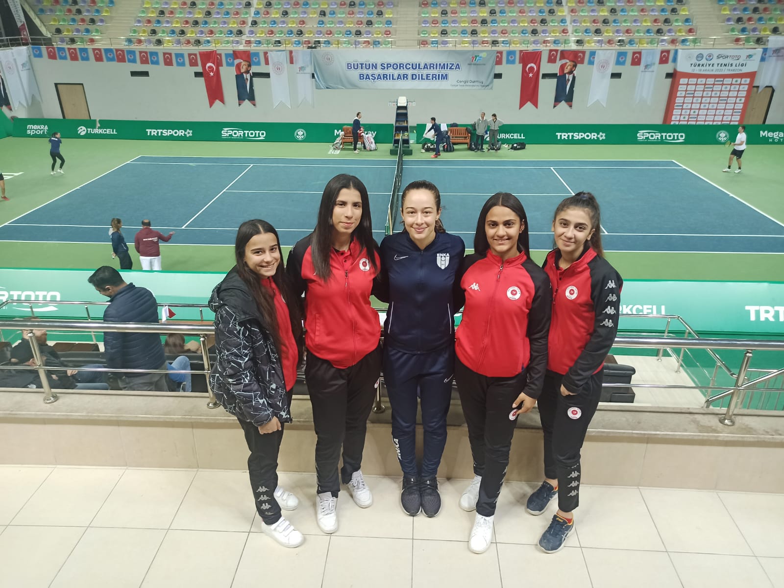 Petrolspor tenis turnuvasına renk kattı