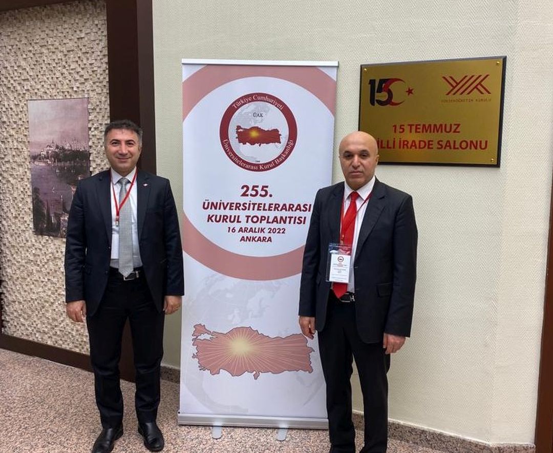 Rektör Demir, YÖK’ün kurul toplantısındaydı