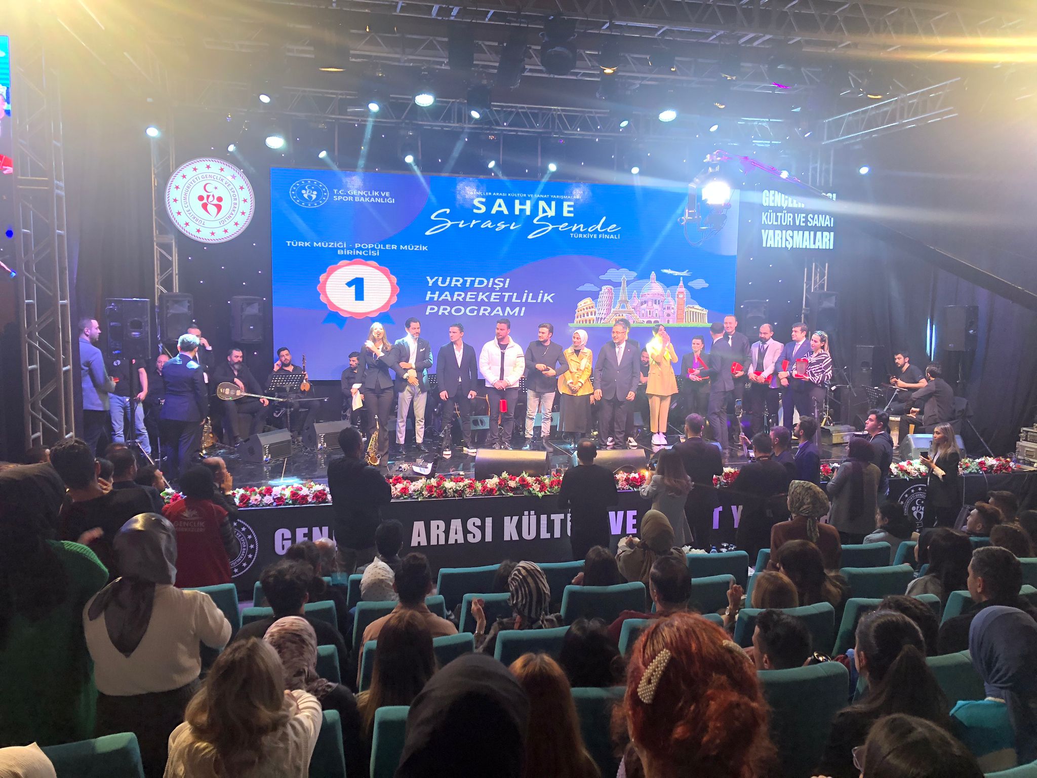 Ses yarışmasında Türkiye ikincisi oldu