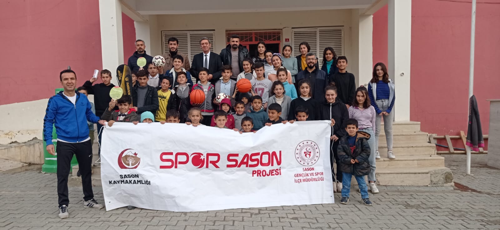 Spor Sason projesi start aldı