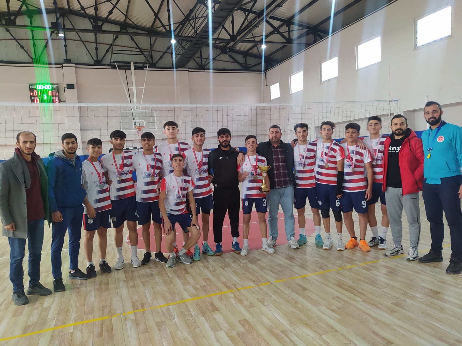 Voleybol turnuvası sona erdi