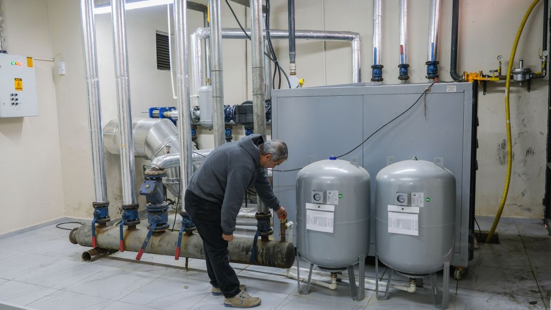 44 Okul doğalgaza kavuştu