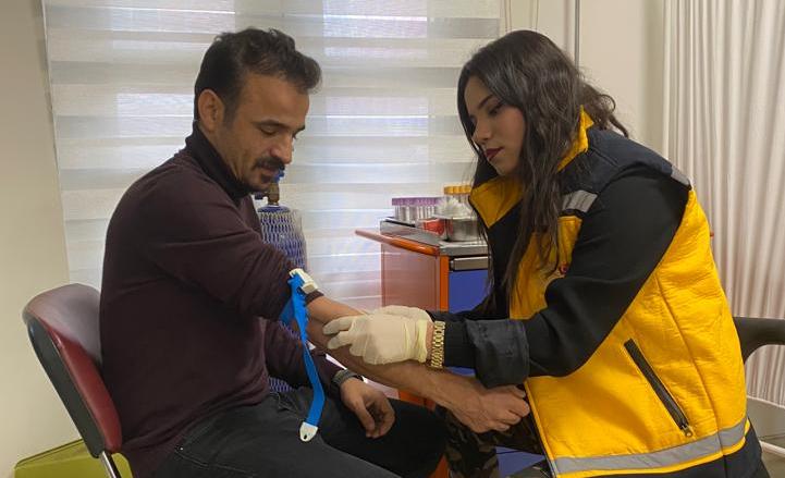 Belediye personeline sağlık taraması