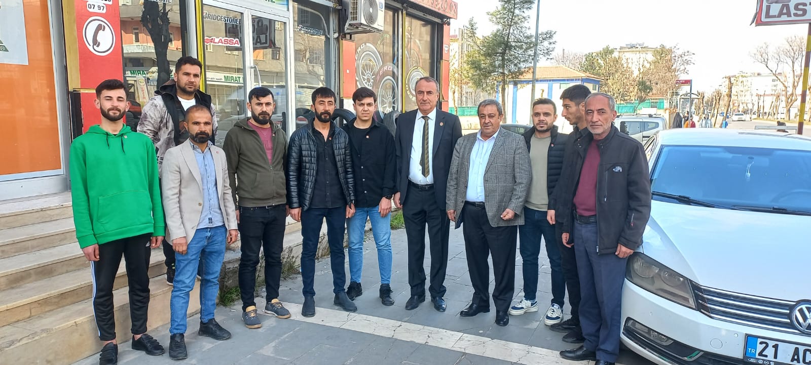 CHP heyeti Hilal mahallesindeydi