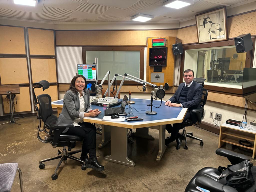 Çiçek, TRT Radyo1’in konuğuydu