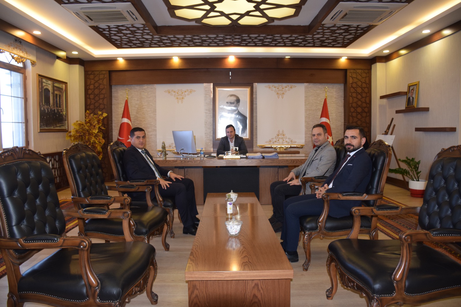 Müdür Canpolat’tan, Güngör’e ziyaret