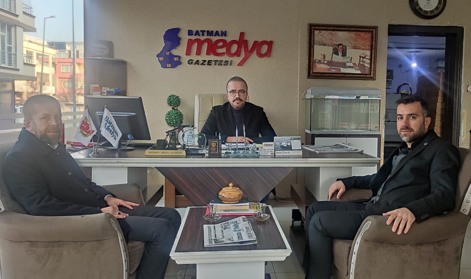 SEYHAN’DAN GAZETEMİZE ZİYARET