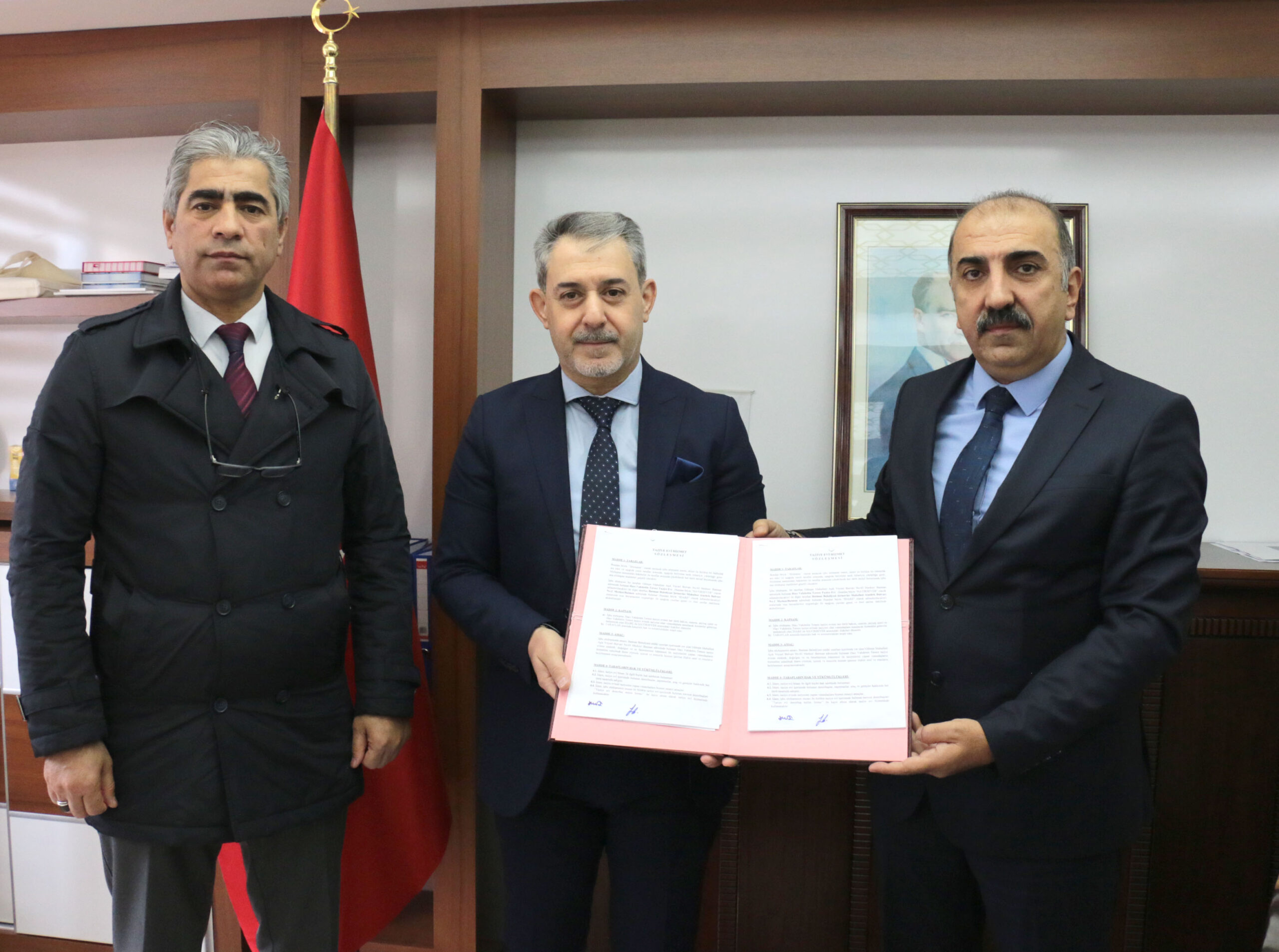 Taziye evi için sözleşme imzalandı