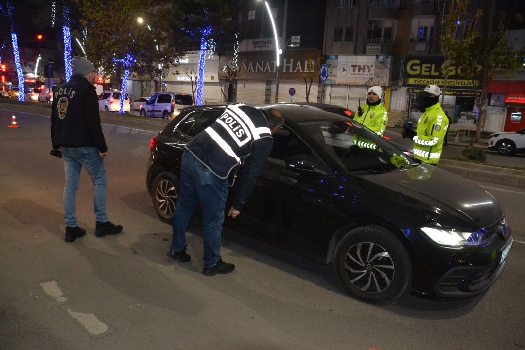 Yılbaşında denetimler sıklaştırıldı