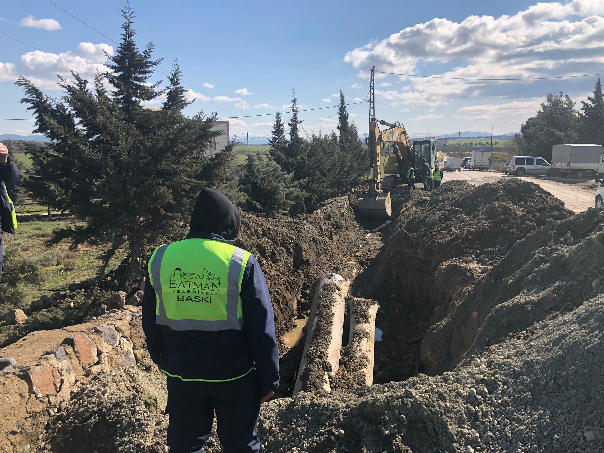 Deprem bölgesinde su sorunlarını çözdüler