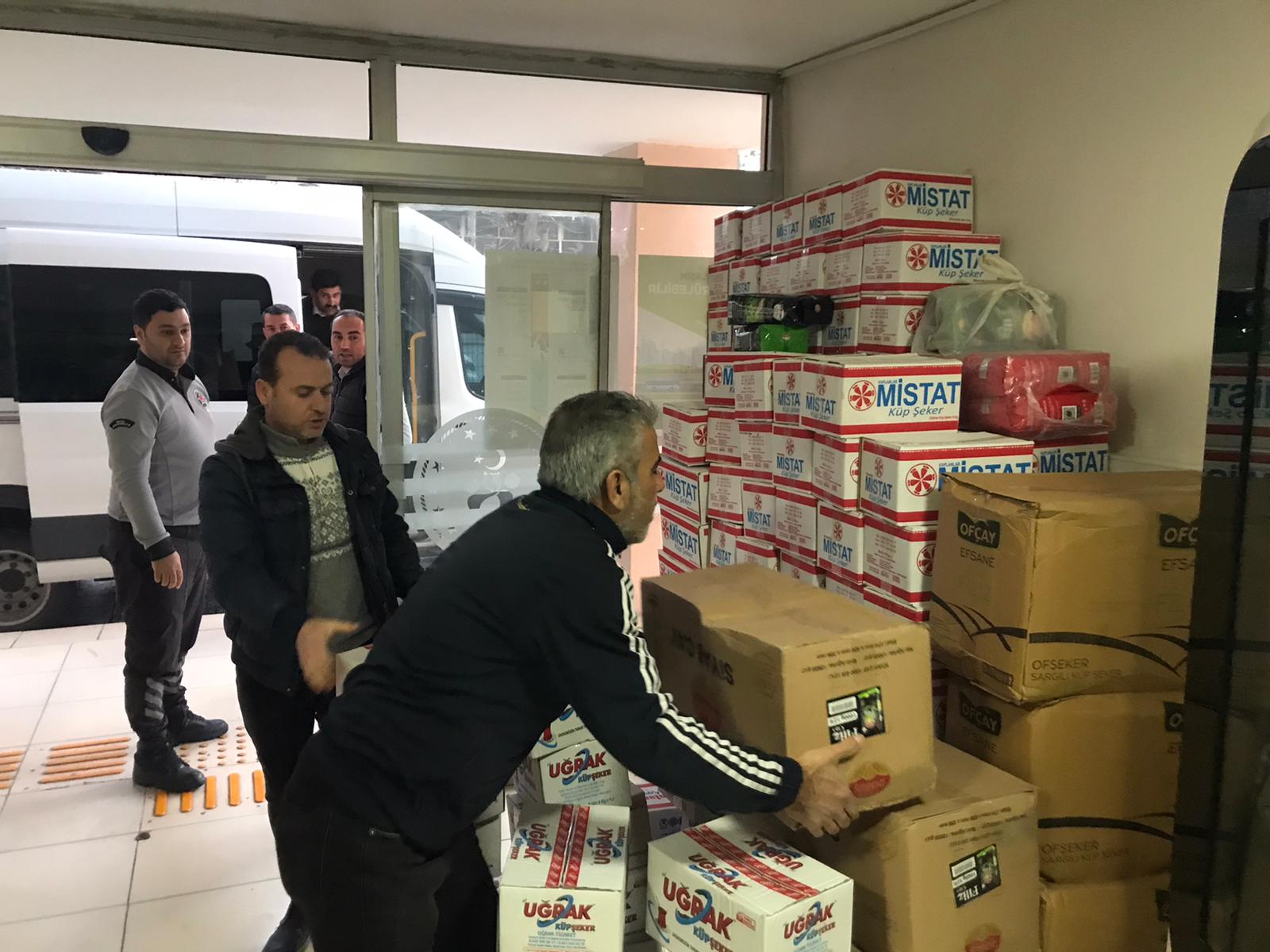 Depremzedeler için seferber oldular