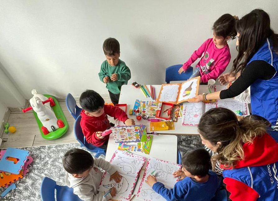 Miniklere oyun odası