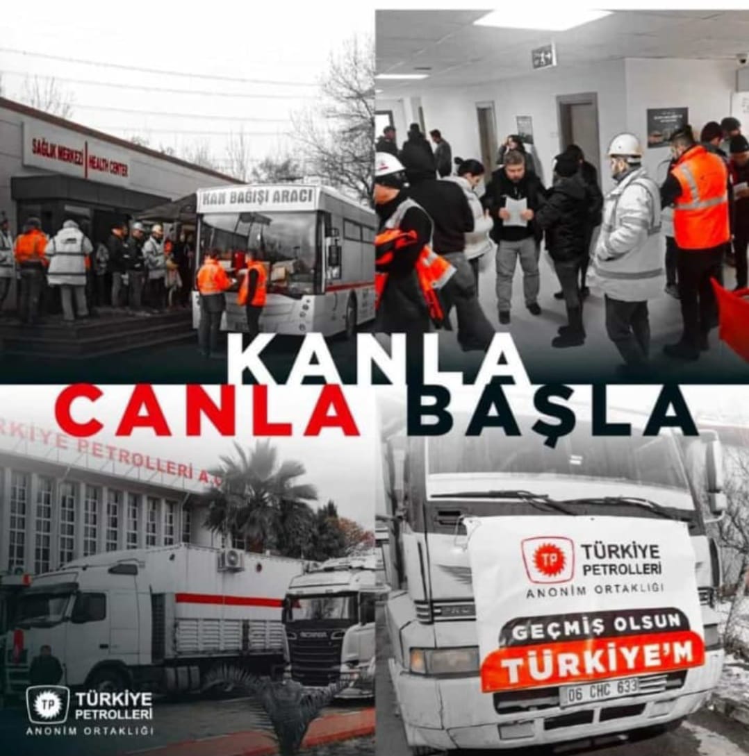 TPAO DEPREM BÖLGESİNDE