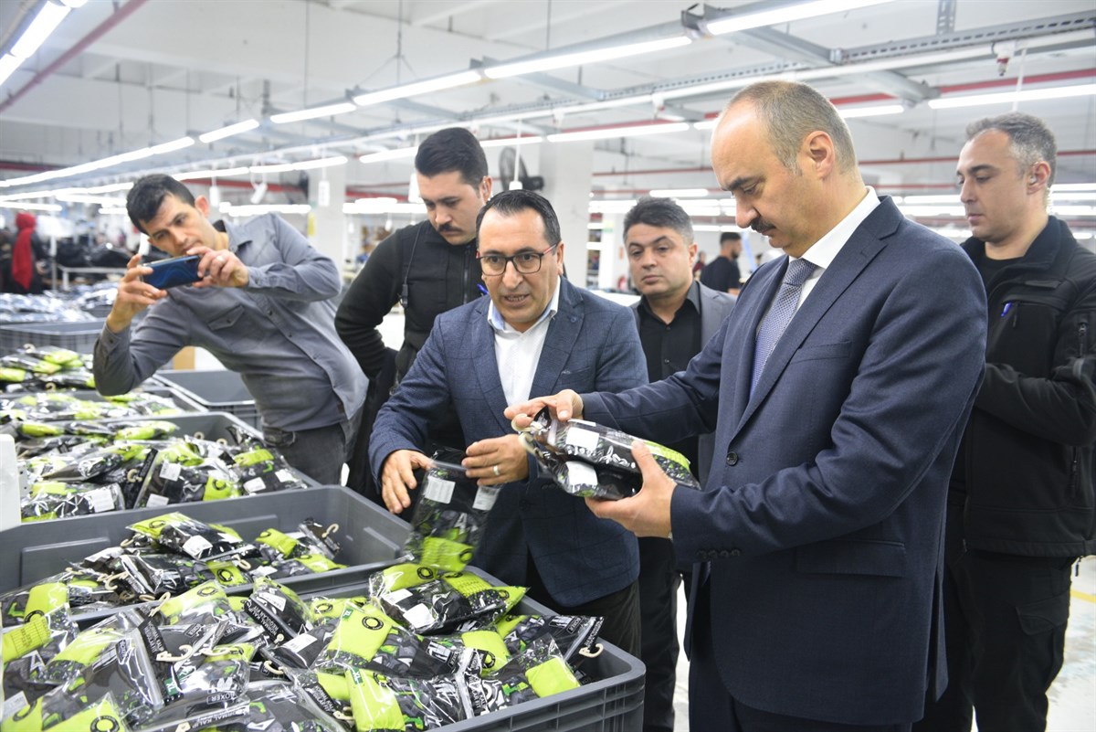 Vali Canalp’ten ‘Tekstilkent’e ziyaret