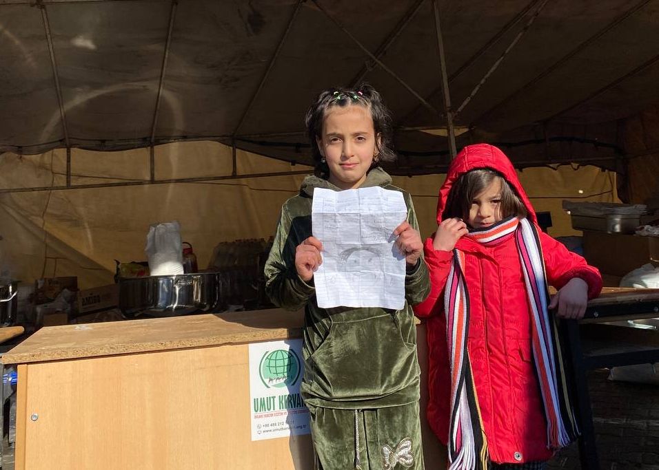 Yardım mektubu duygulandırdı