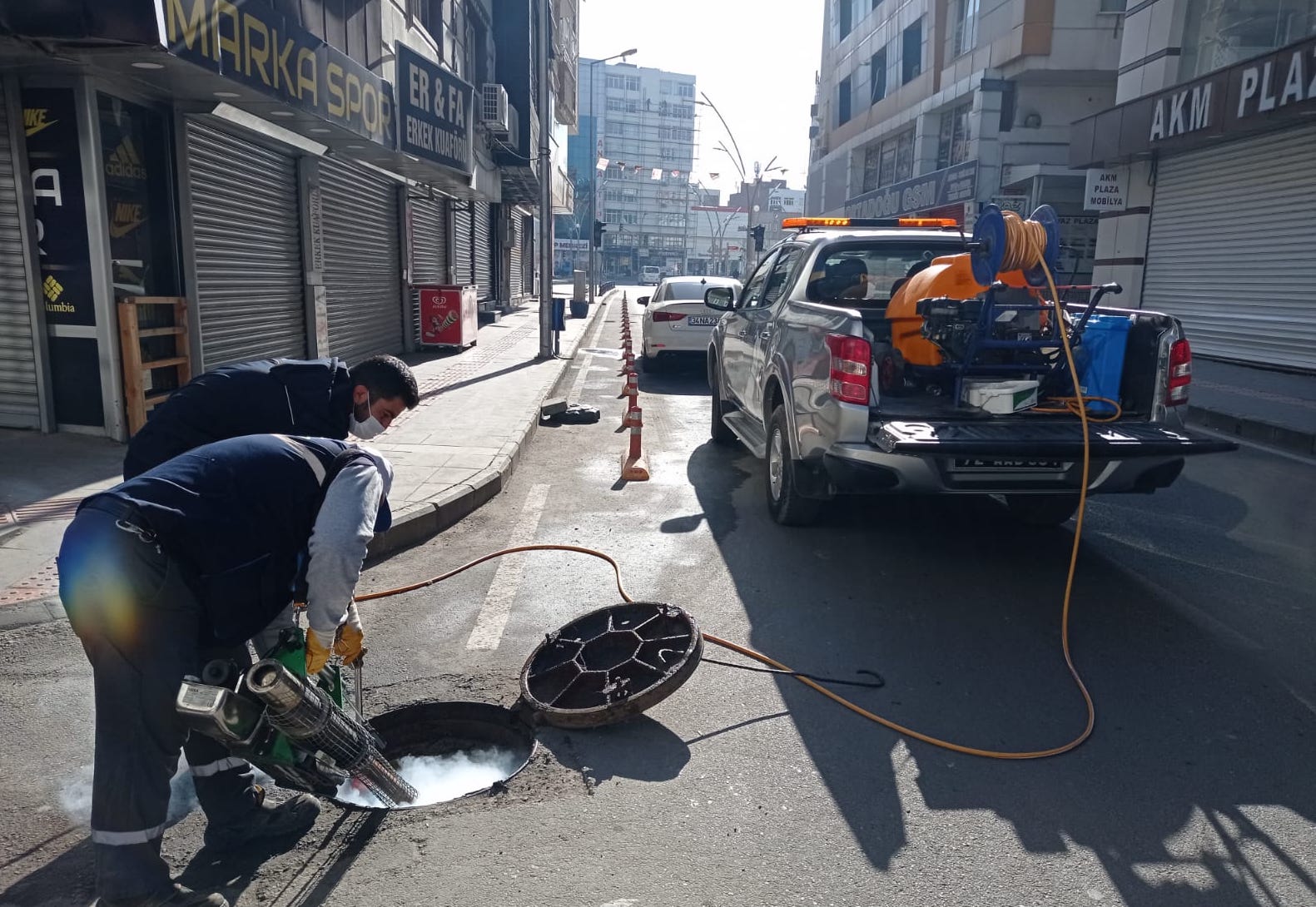 459 Bodrum ilaçlandı