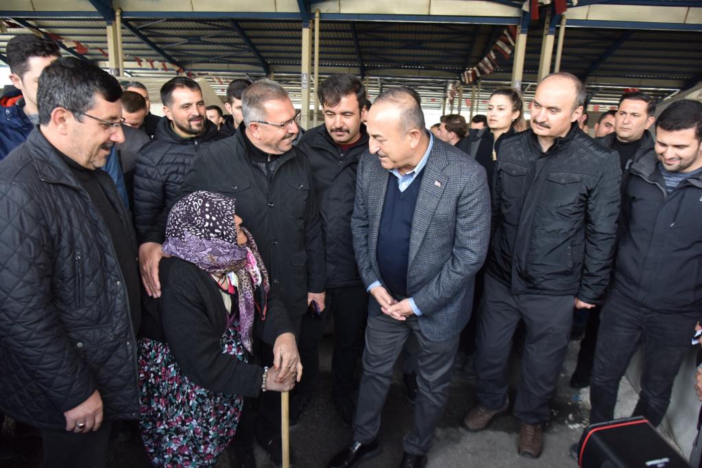 Bakan Çavuşoğlu, Göksun’daydı