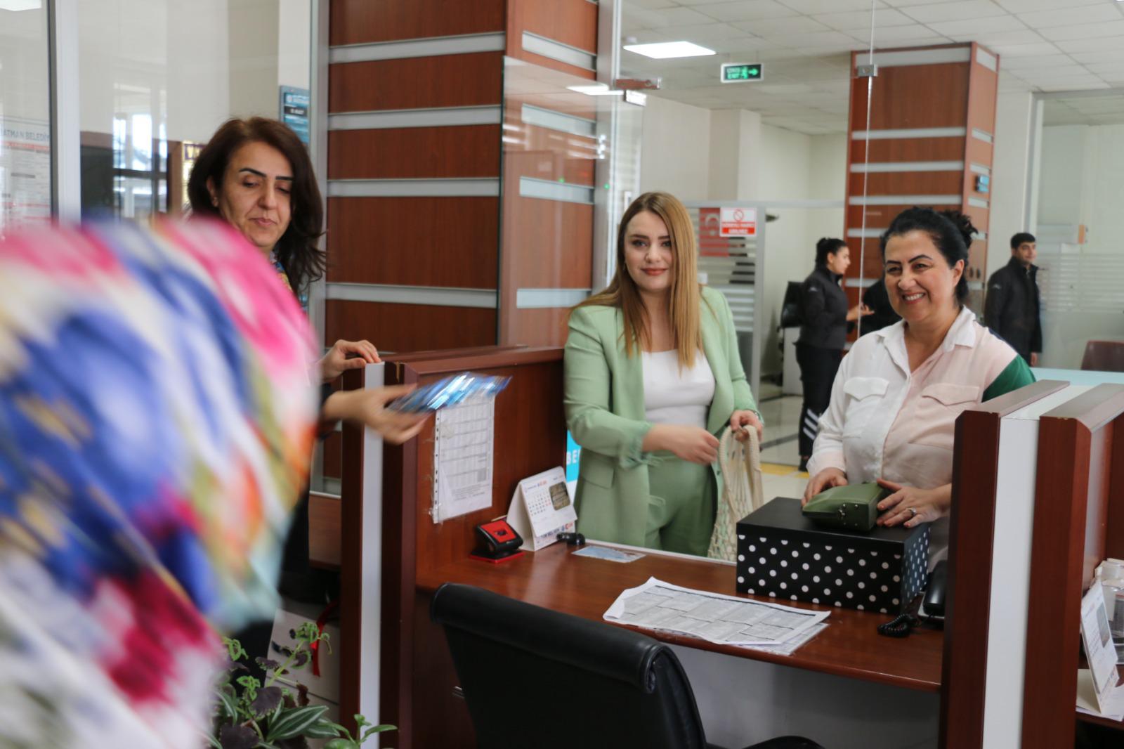 Çalışan kadınlar unutulmadı