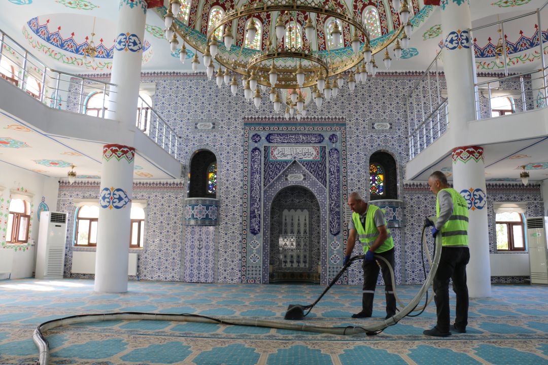 Camilere hijyenik dokunuş