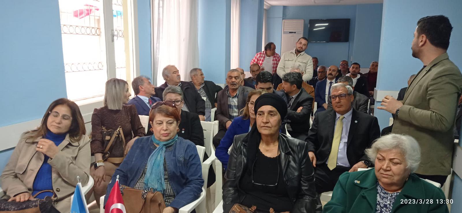 Çelik’ten halk buluşması