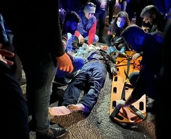 Hasankeyf yolunda kaza