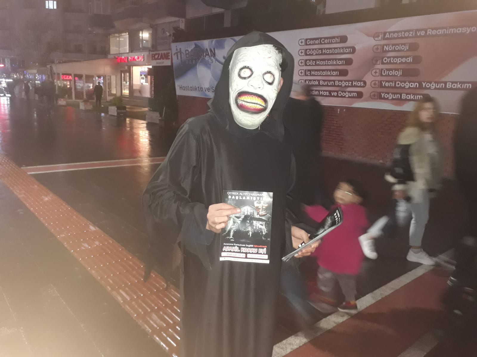 ‘Korku’nun tanıtımını yaptı