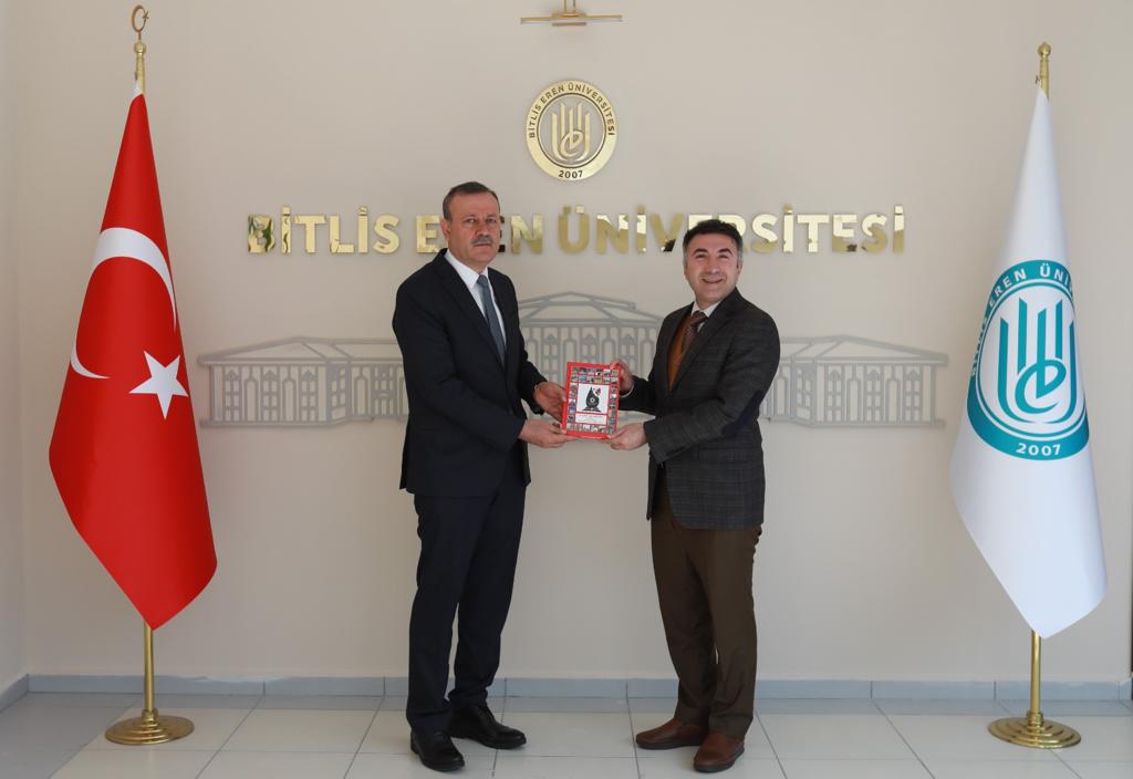 Rektör Demir’den Elmastaş’a ziyaret