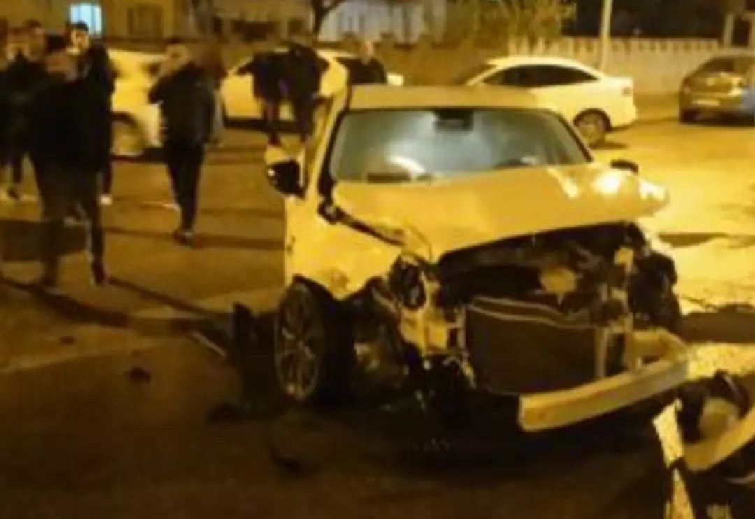 Şafak’ta maddi hasarlı kaza