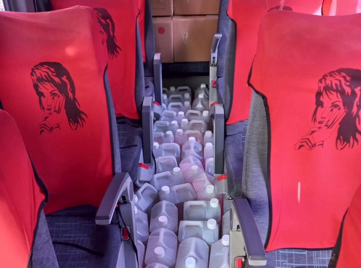 Sıvı sabunlar deprem bölgesine gönderildi