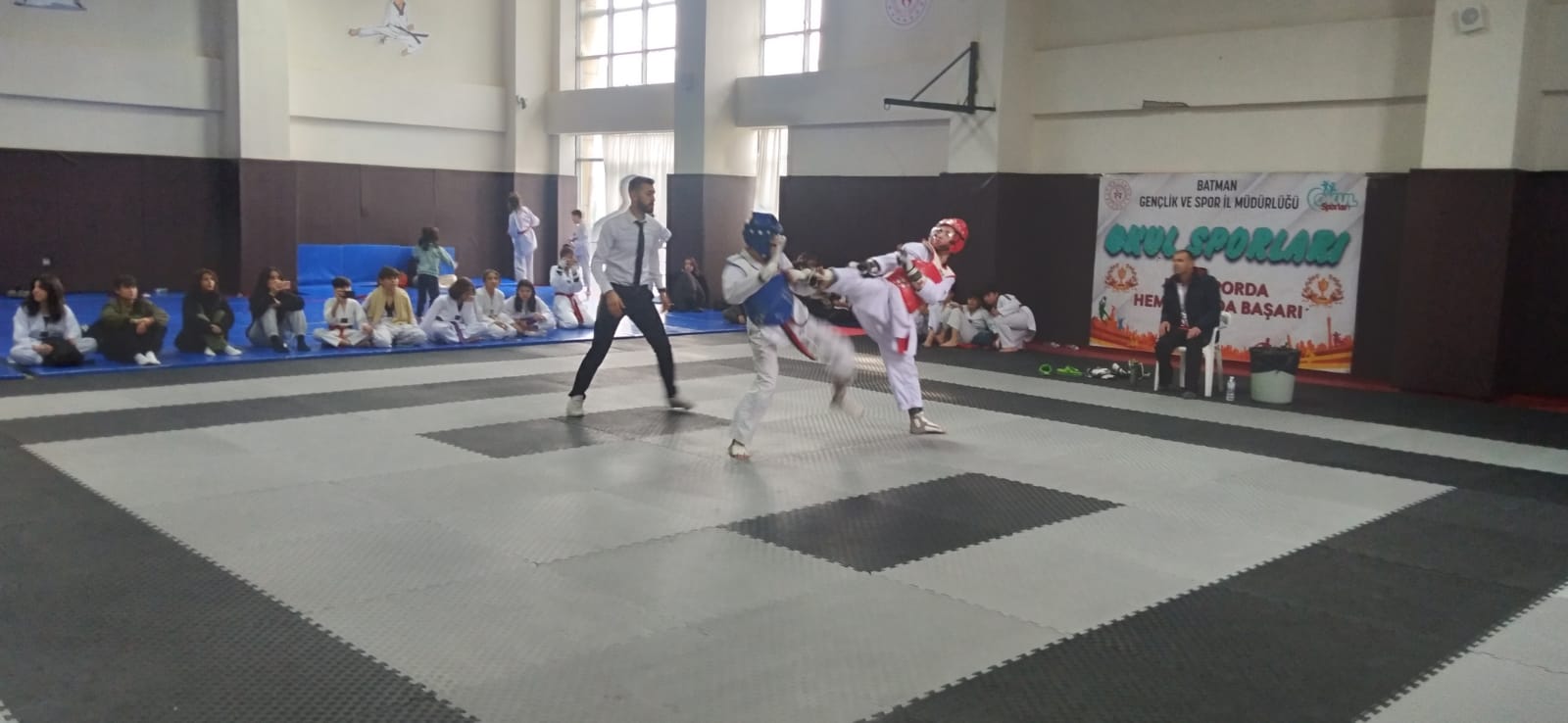 Taekwondo seçmeleri yapıldı